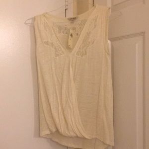 Lucky Brand shirt with lace detail